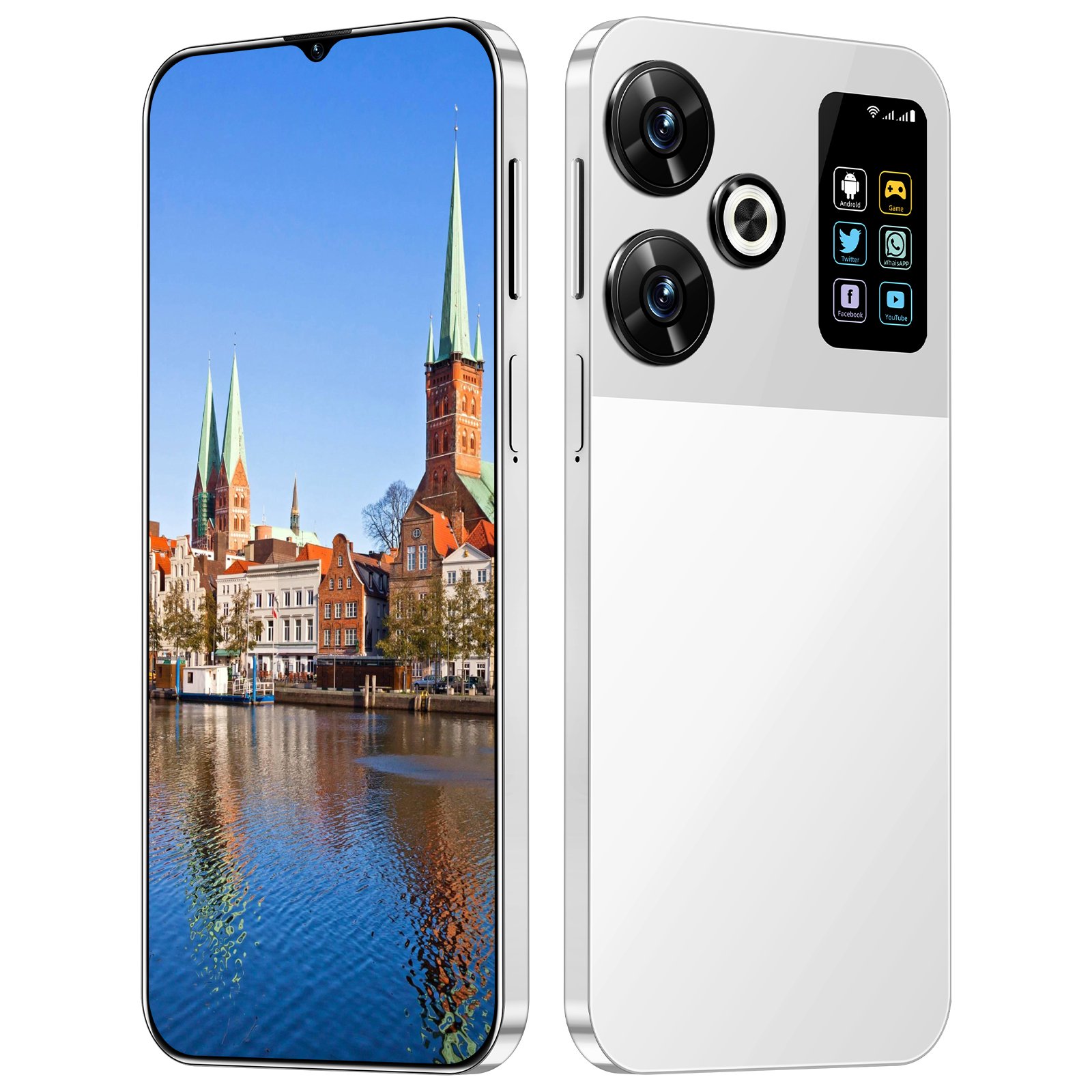 Giant Display Massive Power M6 Pro 16GB RAM 1TB Storage 7.3 Full Display Dual SIM Android Smartphone